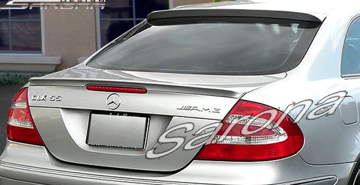 Custom Mercedes CLK  Coupe Roof Wing (2007 - 2009) - $290.00 (Part #MB-041-RW)